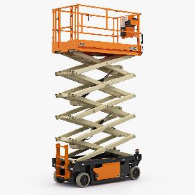3D Scissor Lift JLG 4045R model